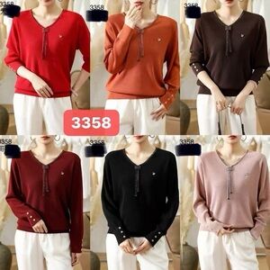 Women's V-Neck Sweater